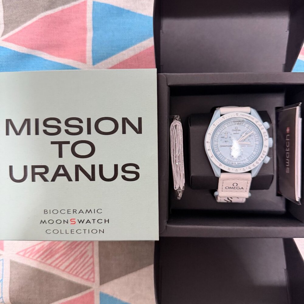 Omega X Swatch MoonSwatch Mission to Uranus Watch - Picture 4 of 5